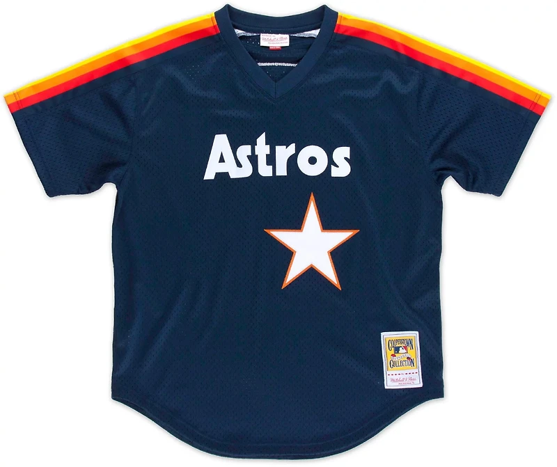 Mitchell & Ness Men's Houston Astros Nolan Ryan Authentic 1988 Batting Practice Pullover Jersey