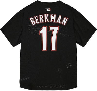 Mitchell & Ness Houston Astros Lance Berkman #17 Batting Practice Jersey