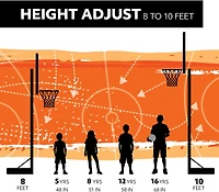 Lifetime 50 in Portable Basketball Hoop