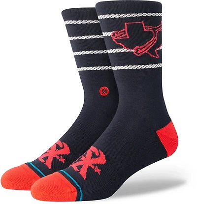 Stance Men's Texas Rangers 2023 City Connect Crew Socks
