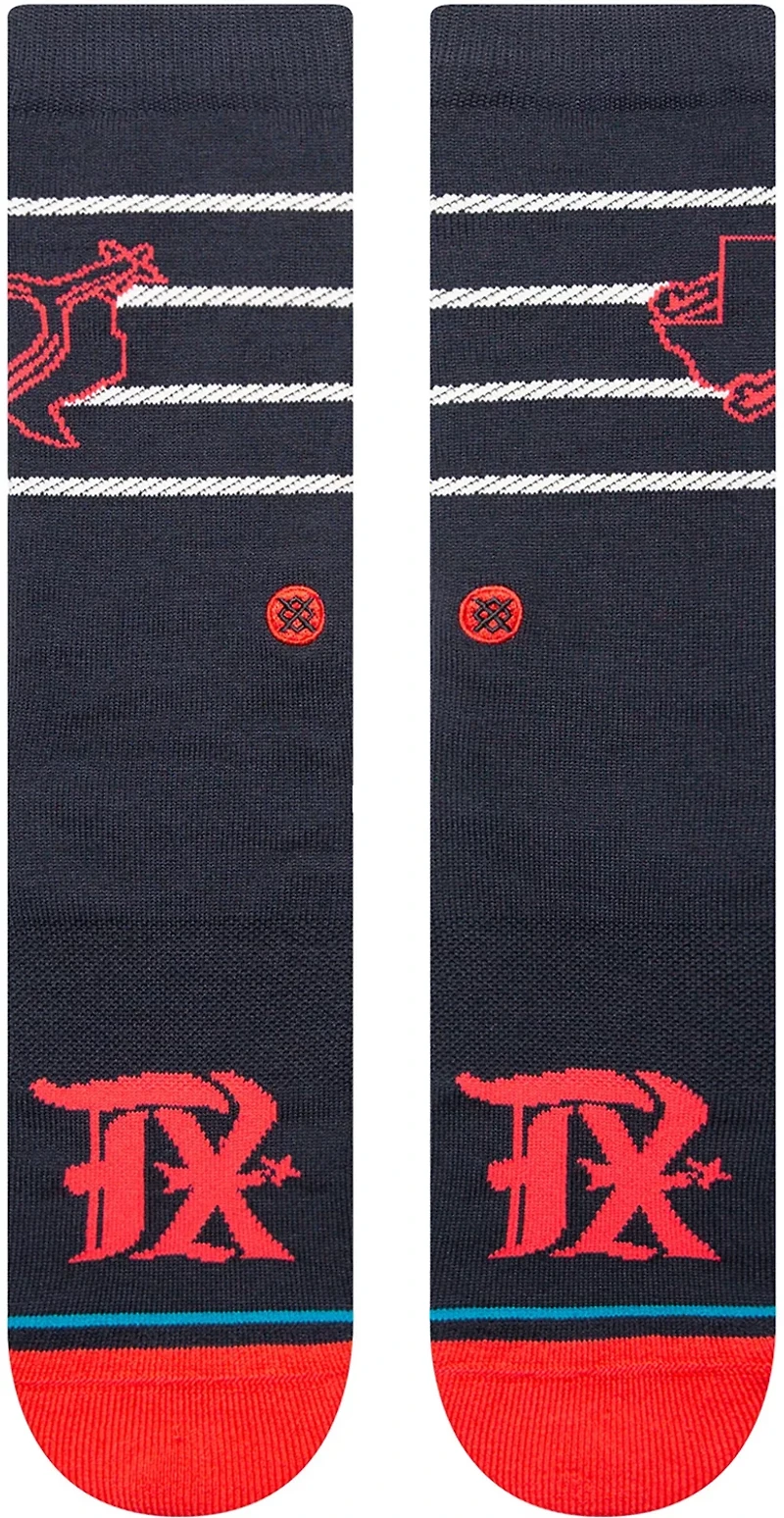 Stance Men's Texas Rangers 2023 City Connect Crew Socks