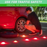 GoSports Modern Light Up Cones 6-Pack