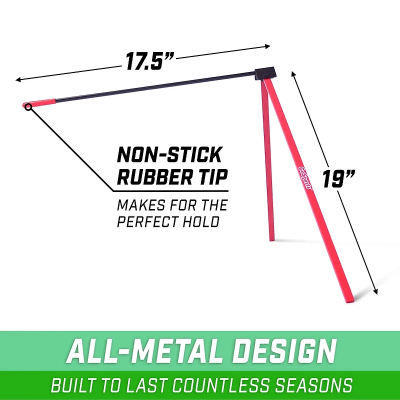 GoSports Football Metal Kicking Tee