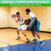 GoSports Big Paws Padded Arm Blocking Guards 2-Pack