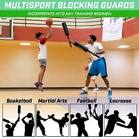 GoSports Padded Blocking Guards 2-Pack