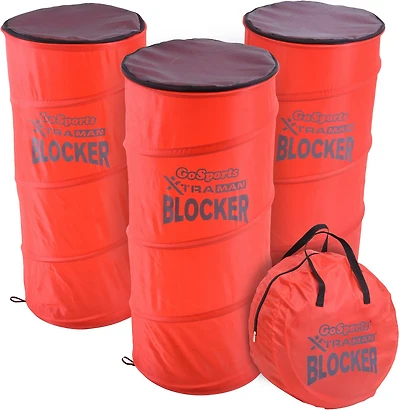GoSports XTRAMAN Blocker Pop-Up Defenders 3-Pack