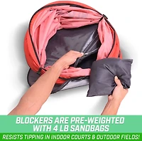 GoSports XTRAMAN Blocker Pop-Up Defenders 3-Pack