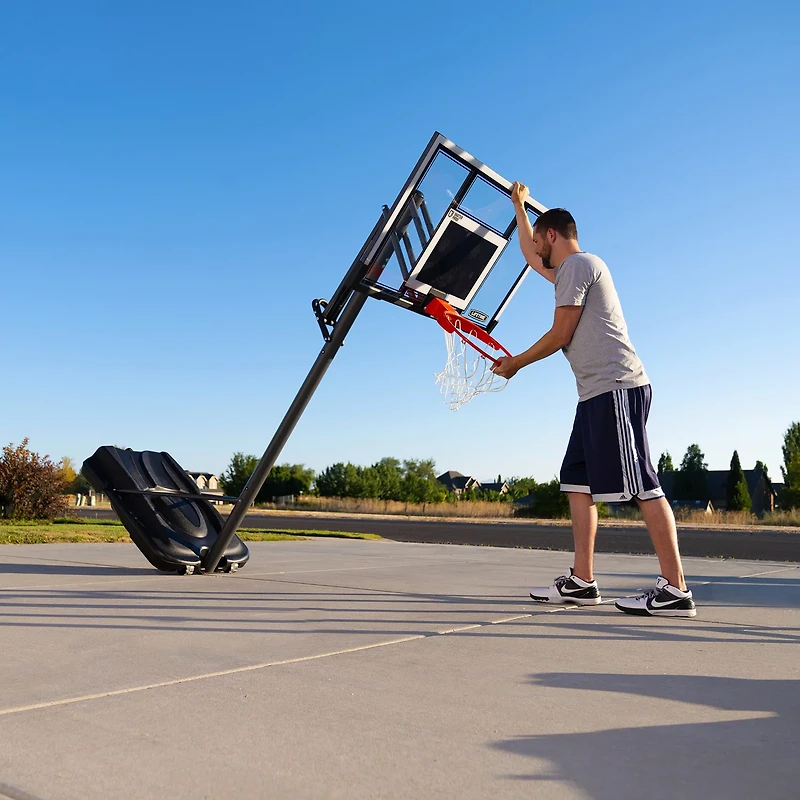 Lifetime 54 in Portable Polycarbonate Basketball Hoop