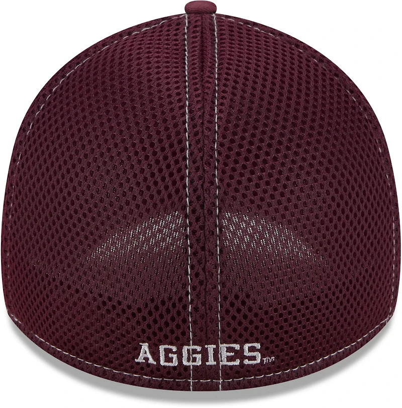 New Era Men's Texas A&M University Neo Contrast 39THIRTY Knit Cap