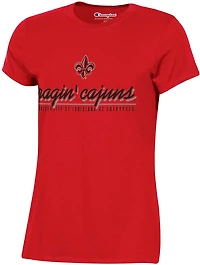 Champion Women's University of Louisiana at Lafayette Script T-shirt