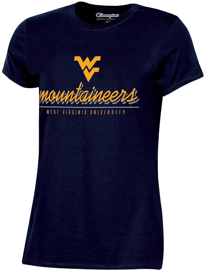 Champion Women's West Virginia University Script T-shirt