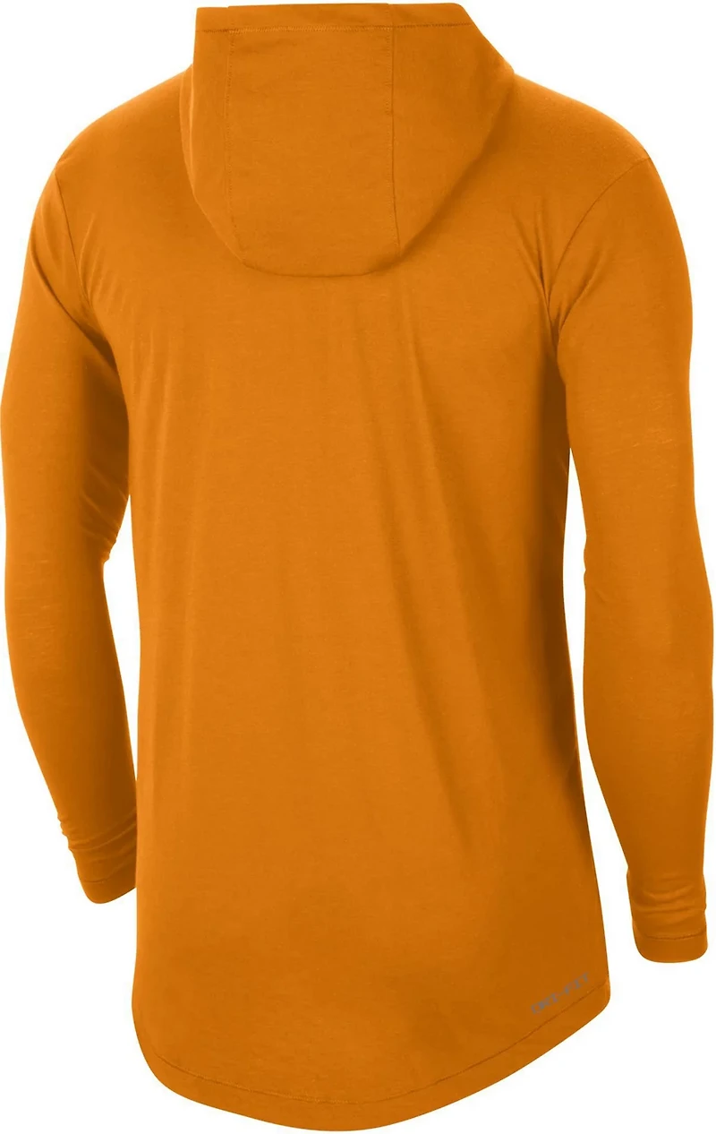 Nike Men's University of Tennessee Dri-FIT Long Sleeve Hooded T-shirt