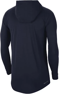 Nike Men's University of Virginia Dri-FIT Long Sleeve Hooded T-shirt