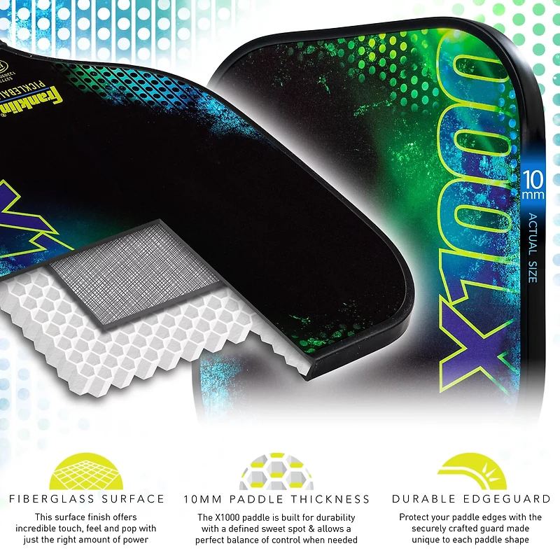 Franklin X-1000 Lightweight Pro Pickleball Paddle