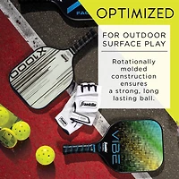 Franklin Pro X-40 Outdoor Pickleballs Bulk 400-Pack