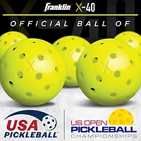 Franklin Pro X-40 Outdoor Pickleballs Bulk 400-Pack