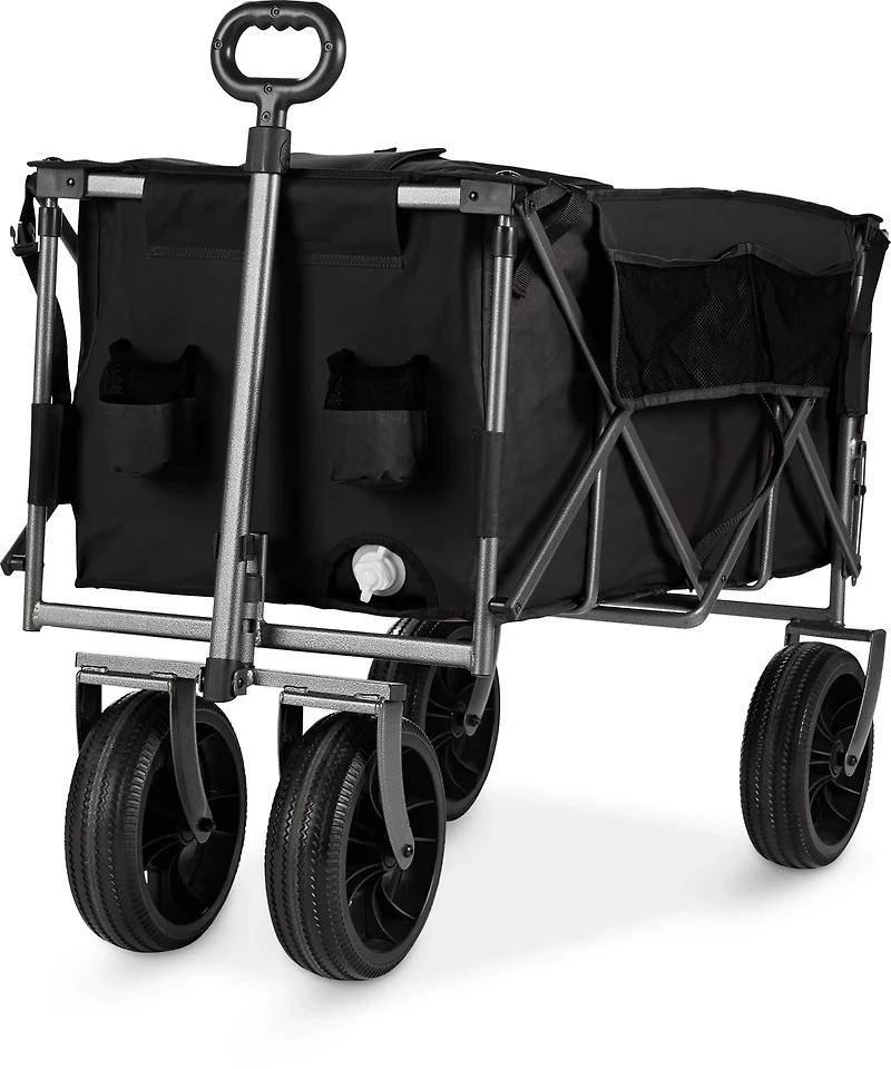Academy Sports + Outdoors XL Folding Wagon with Tailgate and Strap