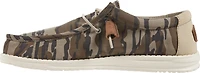 HEYDUDE Men’s Wally Mossy Oak Original Bottomland Shoes