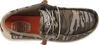 HEYDUDE Men’s Wally Mossy Oak Original Bottomland Shoes