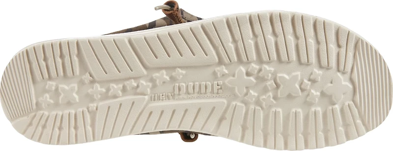 HEYDUDE Men’s Wally Mossy Oak Original Bottomland Shoes