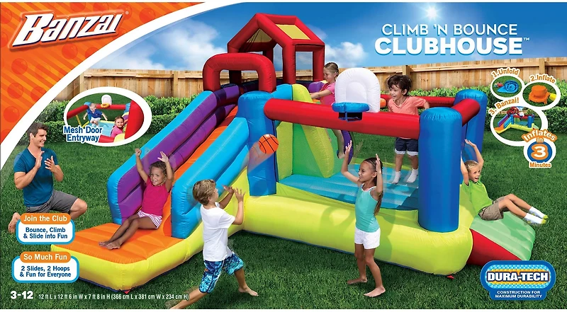 Banzai Climb N' Bounce House