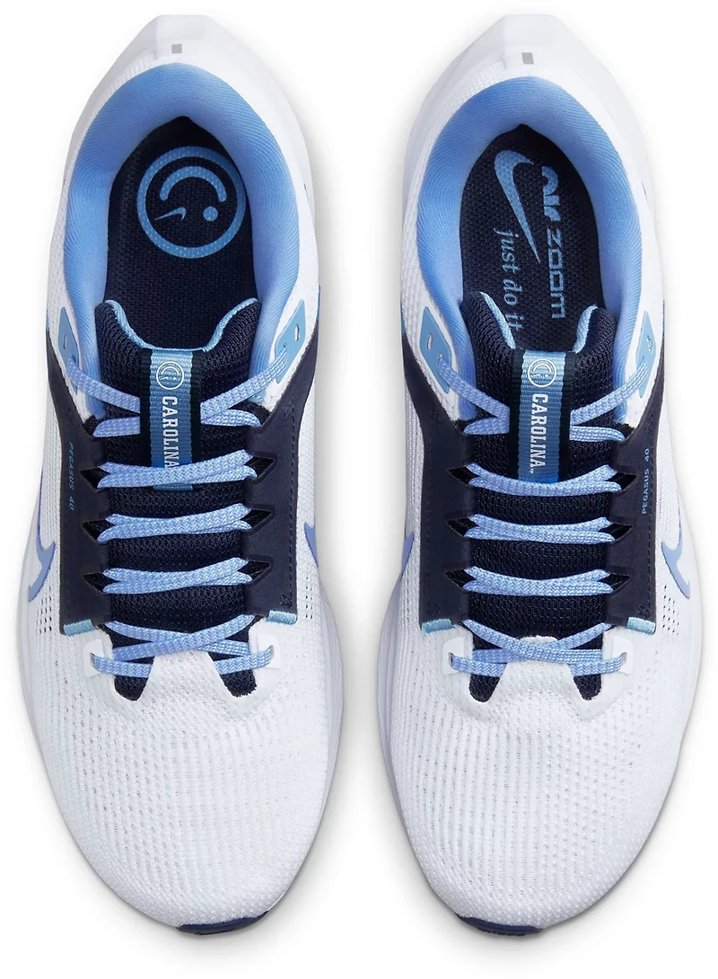 Nike Men's University of North Carolina Air Zoom Pegasus 40 Running Shoes