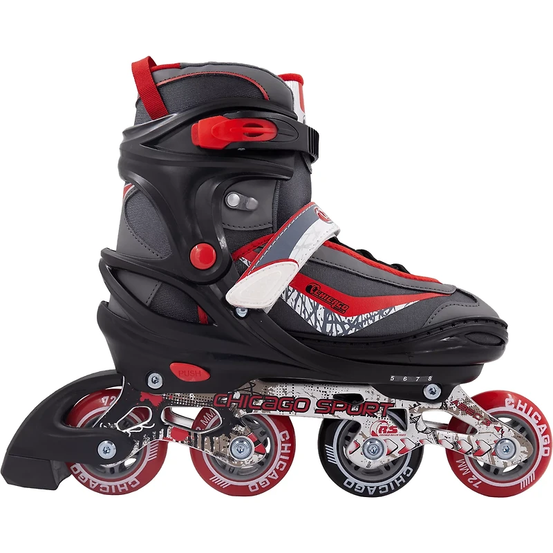 Chicago Skates Boys' Adjustable Inline Skates