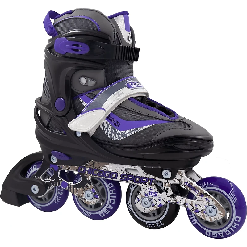 Chicago Skates Girls' Adjustable Inline Skates
