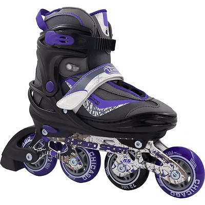 Chicago Skates Girls' Adjustable Inline Skates