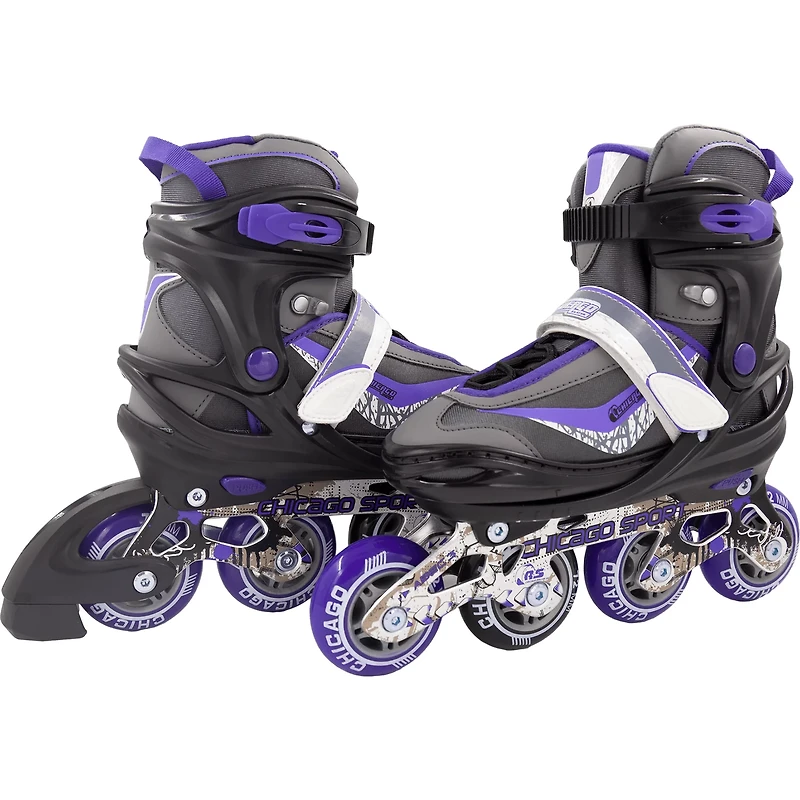 Chicago Skates Girls' Adjustable Inline Skates