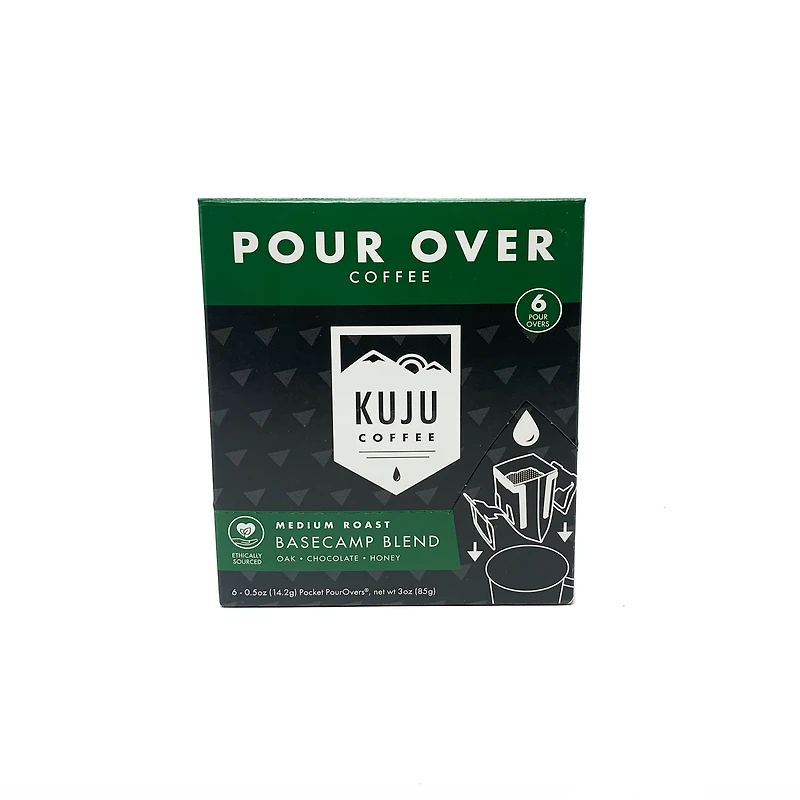 Kuju Coffee Basecamp Blend Pour Over Coffee 6-Pack