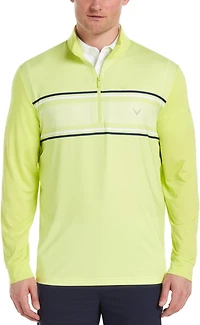 Callaway Men's Ottoman Printed Sun Protection Long Sleeve Golf Shirt