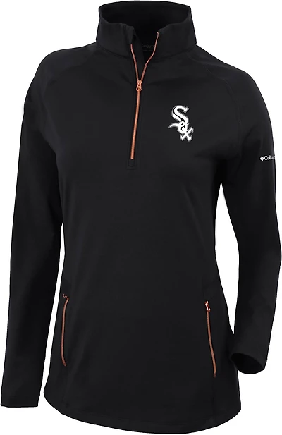 Columbia Sportswear Women's Chicago White Sox Omni-WICK Outward Nine 1/4-Zip Shirt