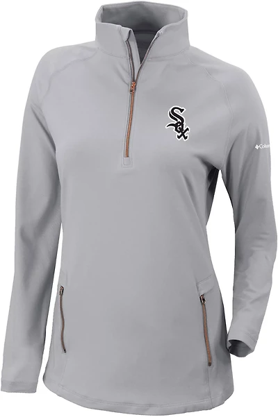 Columbia Sportswear Women's Chicago White Sox Omni-WICK Outward Nine 1/4-Zip Shirt