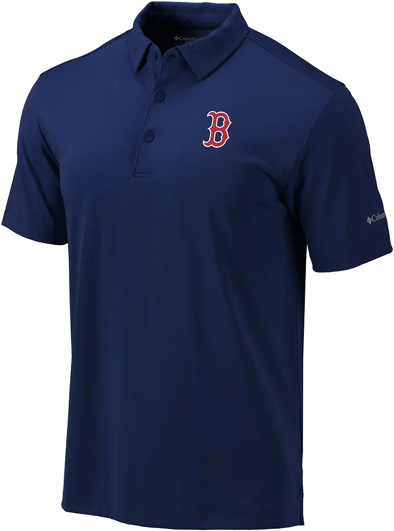 Columbia Sportswear Men's Boston Red Sox Drive Polo Shirt