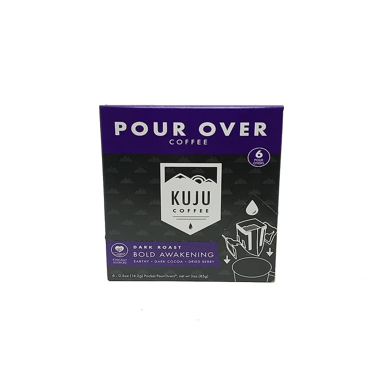 Kuju Coffee Bold Awakening Pour Over Coffee 6-Pack