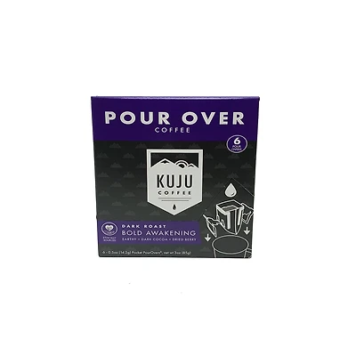 Kuju Coffee Bold Awakening Pour Over Coffee 6-Pack