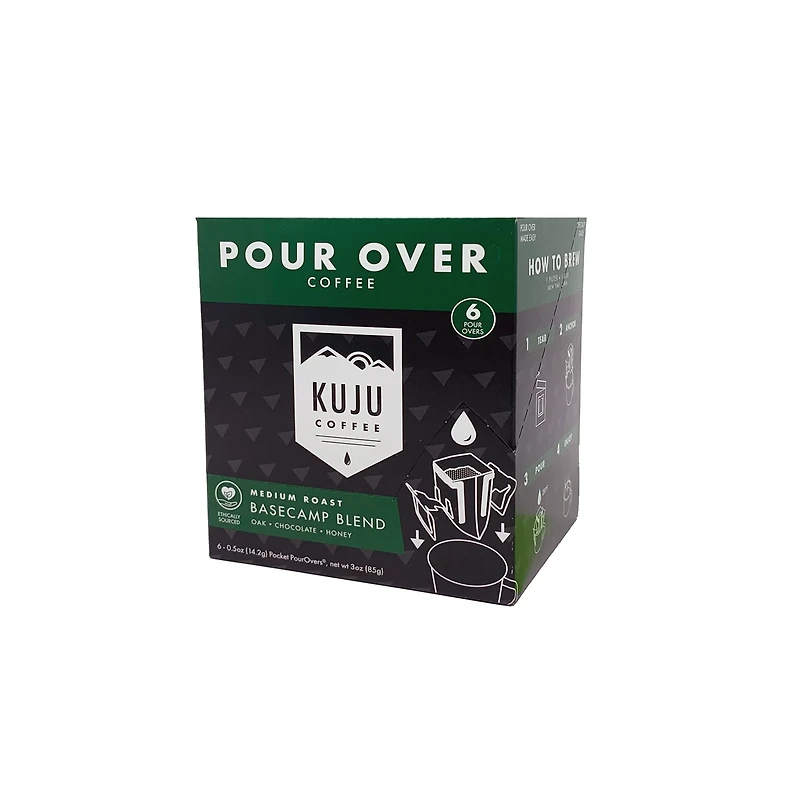 Kuju Coffee Basecamp Blend Pour Over Coffee 6-Pack