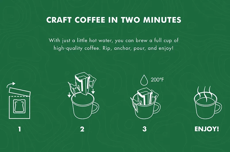 Kuju Coffee Basecamp Blend Pour Over Coffee 6-Pack