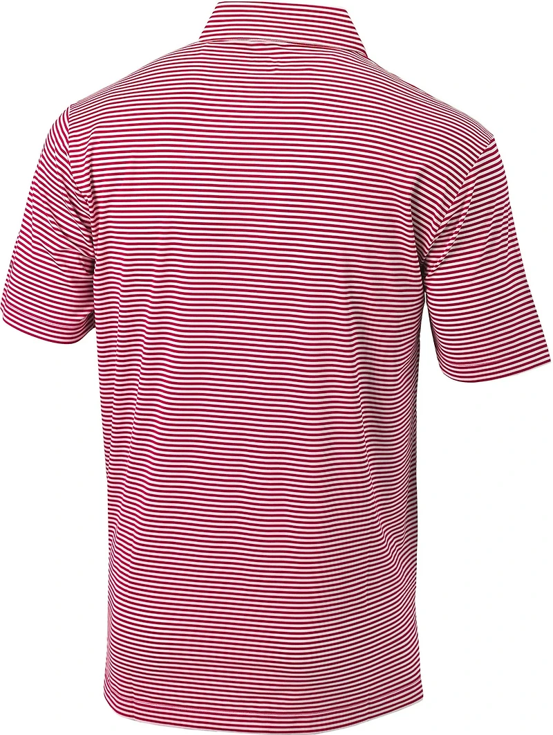 Columbia Sportswear Men's Atlanta Braves Club Invite Polo Shirt