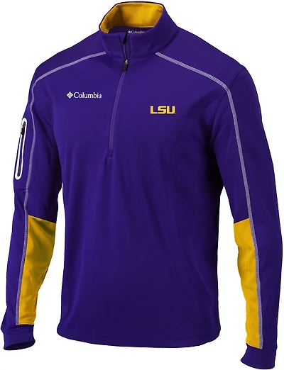 Columbia Sportswear Men's Louisiana State University Shotgun 2.0 1/4-Zip Sweatshirt