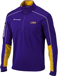 Columbia Sportswear Men's Louisiana State University Shotgun 2.0 1/4-Zip Sweatshirt