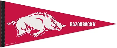 WinCraft University of Arkansas Primary Logo 13 in x 32 in Wool Pennant