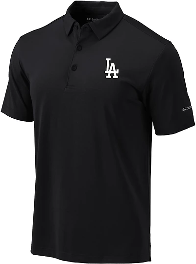 Columbia Sportswear Men's Los Angeles Dodgers Omni-Wick Drive Polo Shirt