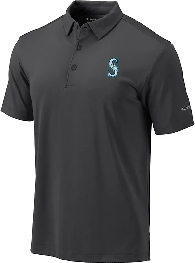 Columbia Sportswear Men's Seattle Mariners Omni-Wick Drive Polo Shirt