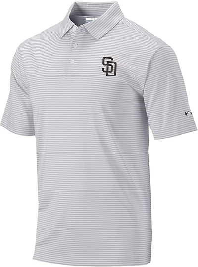 Columbia Sportswear Men's San Diego Padres Club Invite Polo Shirt