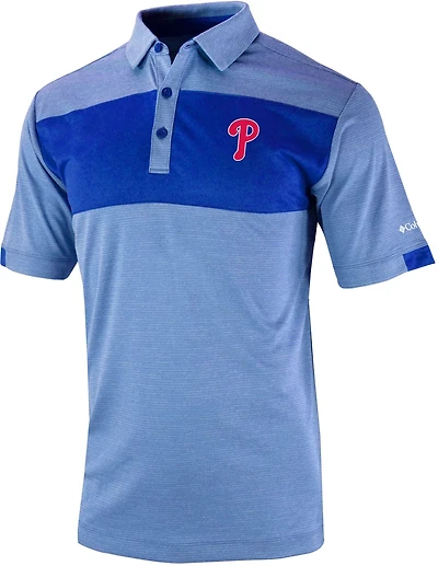 Columbia Sportswear Men's Philadelphia Phillies Total Control Polo
