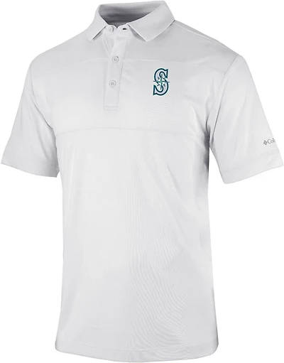 Columbia Sportswear Men's Seattle Mariners Total Control Polo