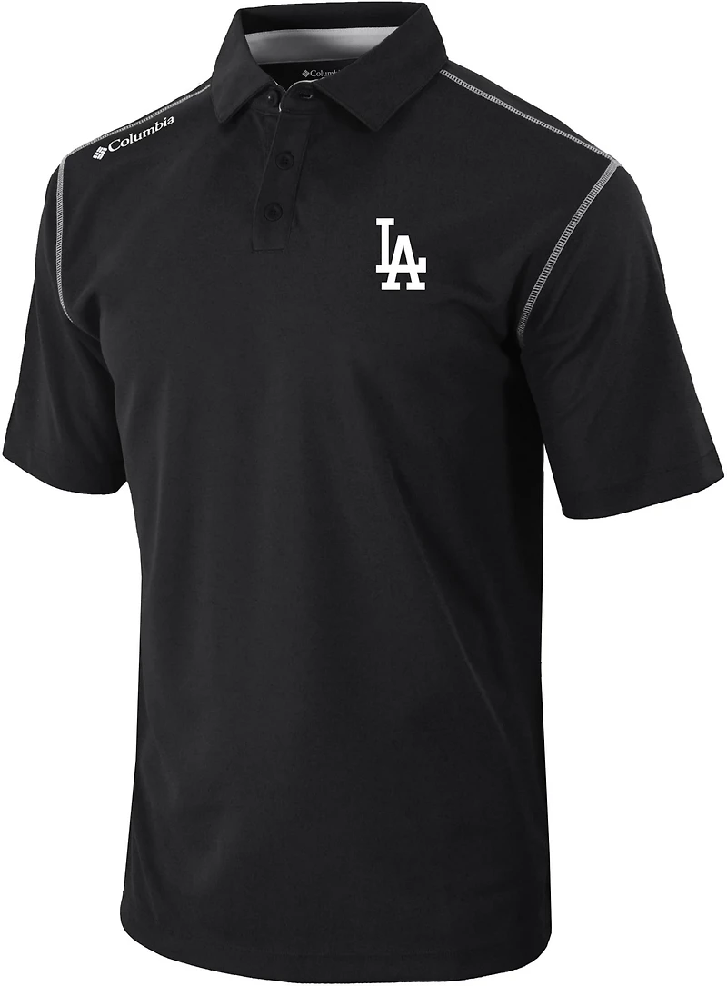 Columbia Sportswear Men's Los Angeles Dodgers Shotgun Polo Shirt