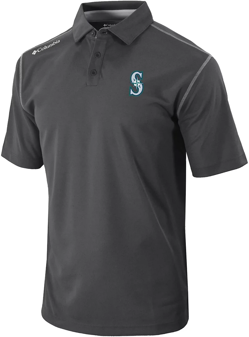 Columbia Sportswear Men's Seattle Mariners Shotgun Polo Shirt
